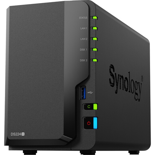 Synology DiskStation DS224+ 2-Bay NAS - Haga click en la imagen para cerrar